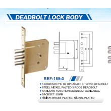 Corpo de trava Deadbolt venda quente